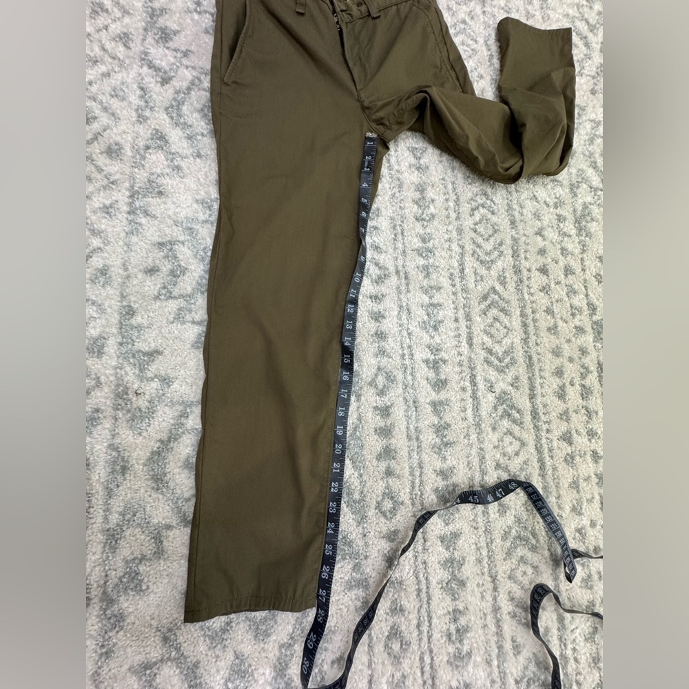 Rag & Bone Men’s Army Green Mid rise Slim Relaxed Pants Size 30 Waist - Picture 13 of 13